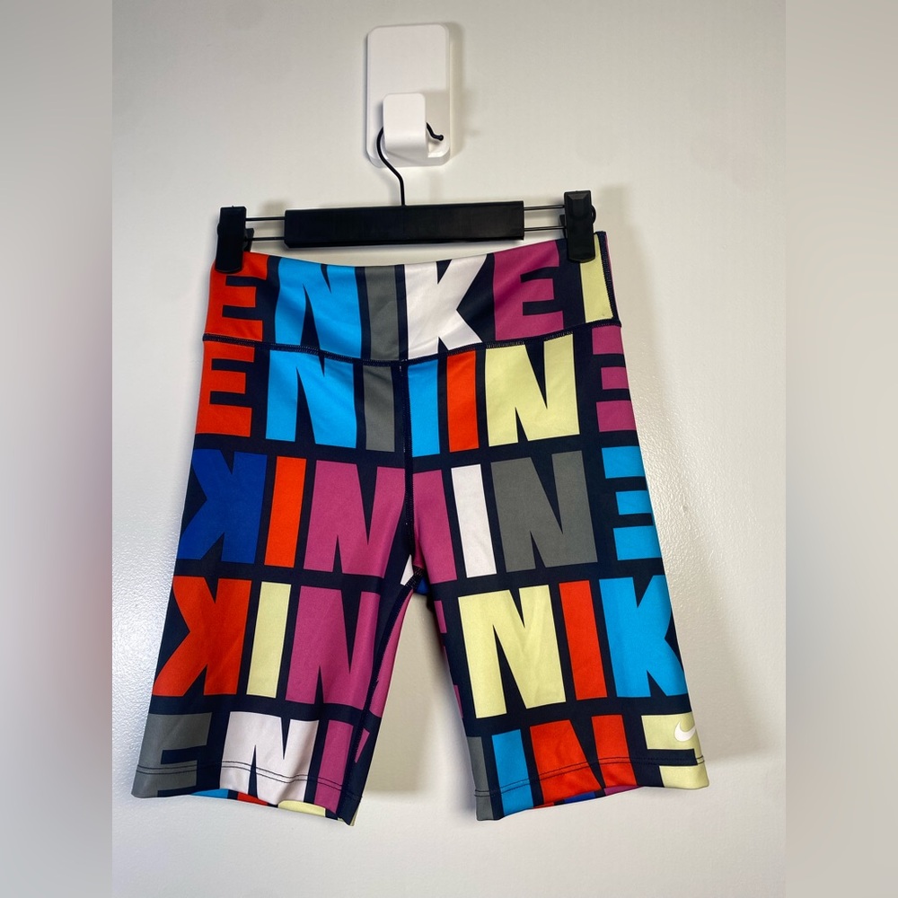 Nike kids Multicolor Graphic Bike Shorts